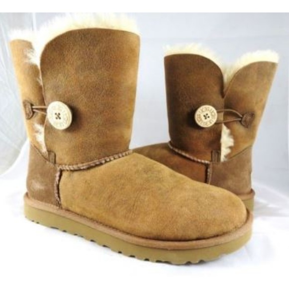 UGG Shoes - UGG Australia Women’s Bailey Ankle Boot Sz 8 Brown